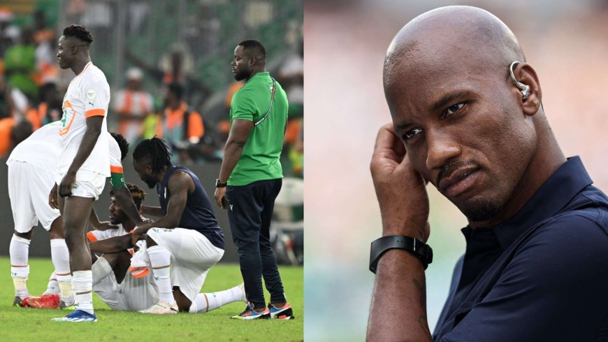Didier Drogba Fumes at VAR Row In Norway, Ivory Coast Match,