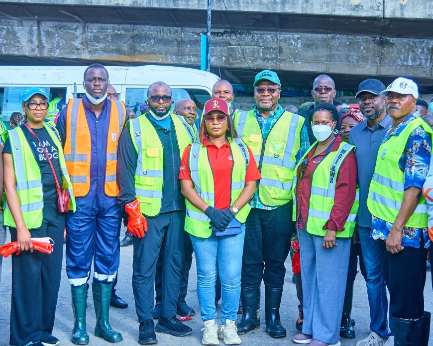 HBM Strengthens Partnership with Lagos State Government on Environmental Sanitation