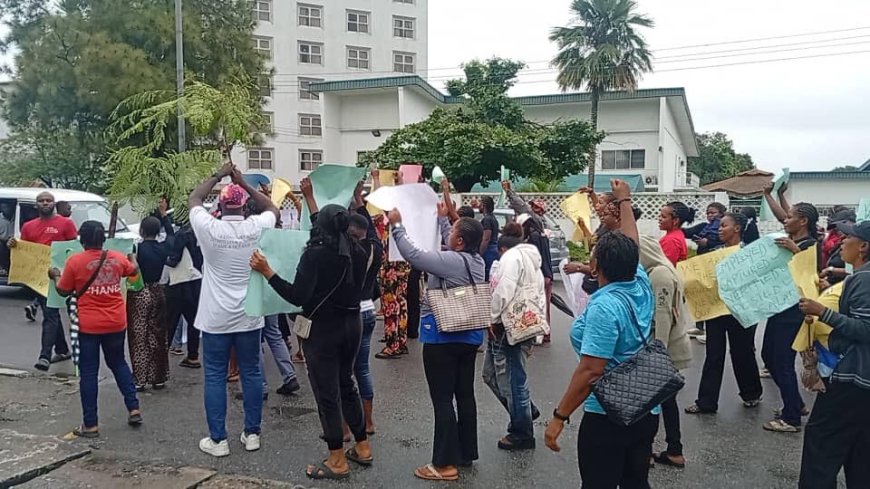 Cross River LG Workers Protest Over 11 Months Unpaid Salaries