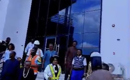 VC Lauds Progress as UNICROSS ICT/Multimedia Complex Nears Completion