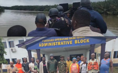 Navy Rescues 22 Passengers as Sea Robbers Abandon Hijacked Boat on Calabar-Ibaka Route