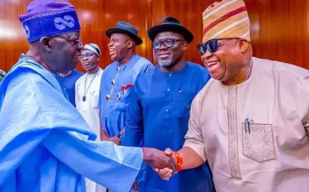PRESIDENT TINUBU: Adeleke's Victory, A Fitting Assurance That Democracy Will Continue to Flourish In Our Country