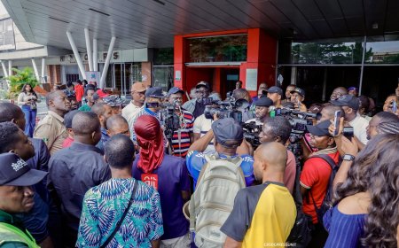 Otu Assures SPAR Fire Victims of Govt Support, Recovery Assistance