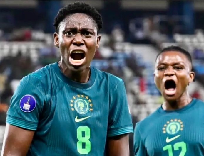 WAFCON: Oshoala Fires 10-Woman Falcons Past Zambia, Revives World Cup Qualification Dream