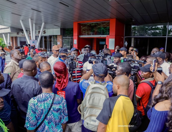 Otu Assures SPAR Fire Victims of Govt Support, Recovery Assistance
