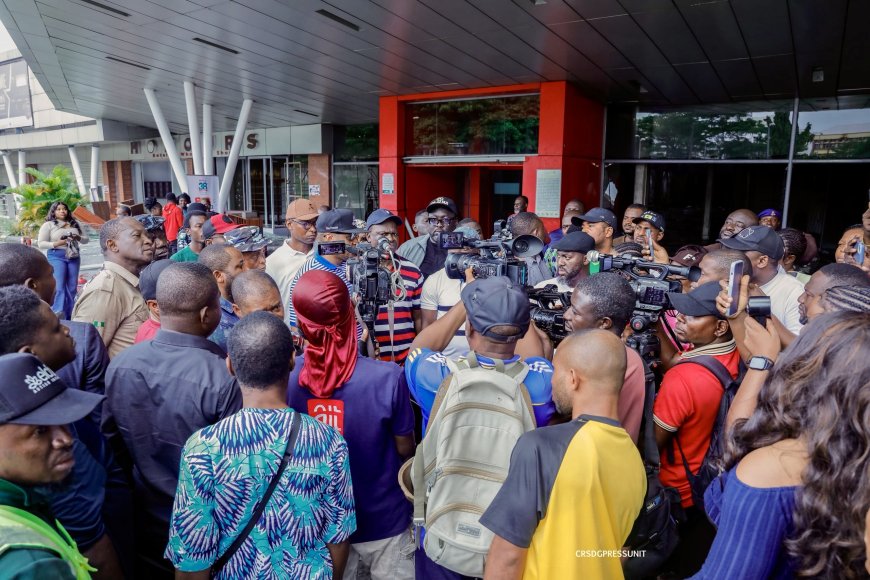 Otu Assures SPAR Fire Victims of Govt Support, Recovery Assistance