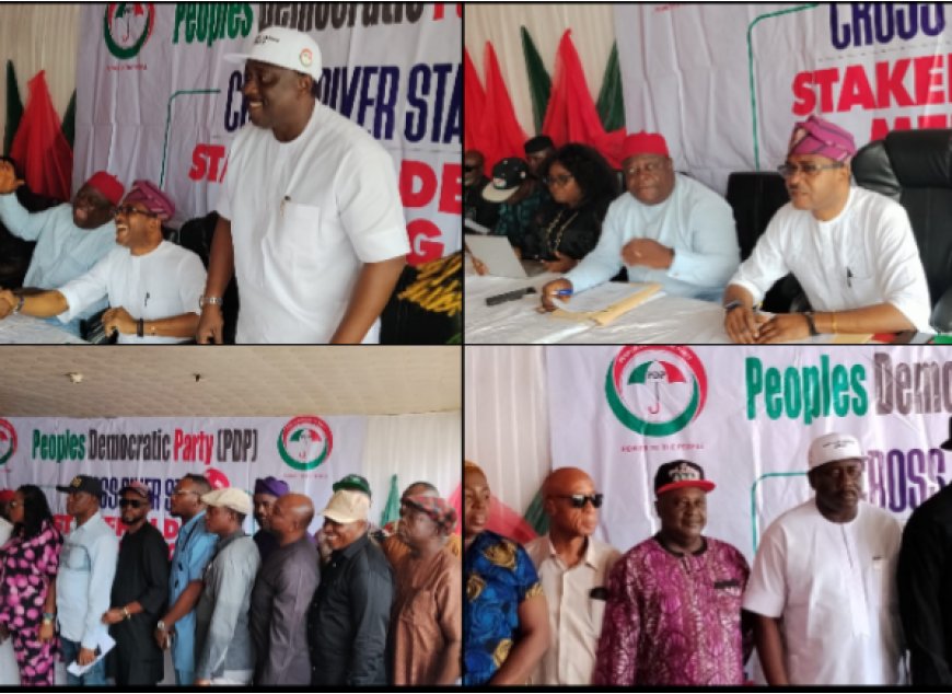 PDP Reaffirms Support for Wike, Reaffirms Support For Candidates in C' River