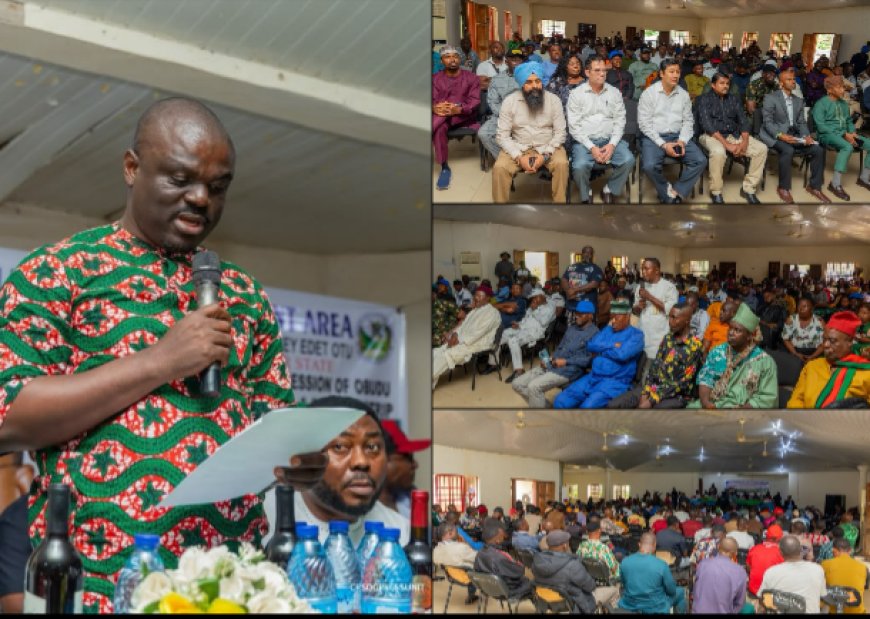 Obudu Ranch Concession: Otu’s Aide, Sunday Michael, Seeks Community Support for Successful Take-Off