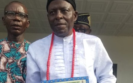‎FCE Ididep Governing Council Chairman Conferred With Ntrukpom Chieftaincy Title ‎