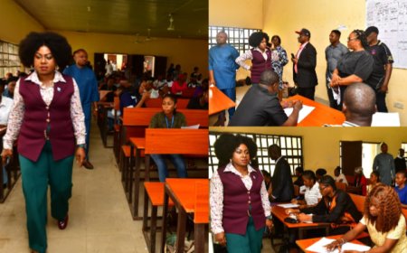 UNICROSS Commences Second Semester Exams as VC Inspects Examination Venues