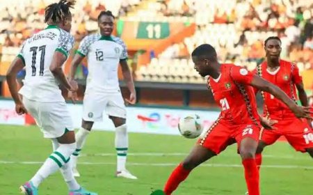 Guinea-Bissau Humiliate Nigeria with 3-0