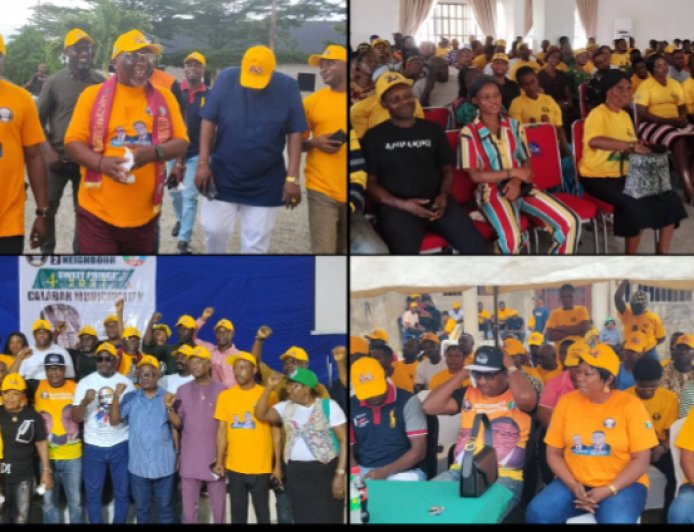 N2N Takes Otu's Re-election Campaign To C' River South, Vows To Turn in Over One Million Votes in 2027