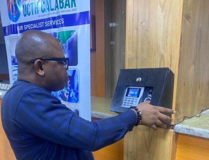 UCTH Rolls Out Biometric Click  in/Out System To Regulate Work Hours