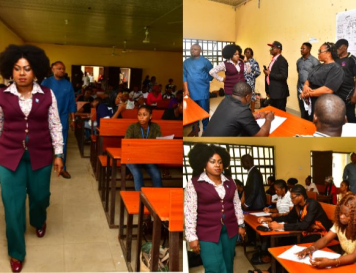 UNICROSS Commences Second Semester Exams as VC Inspects Examination Venues