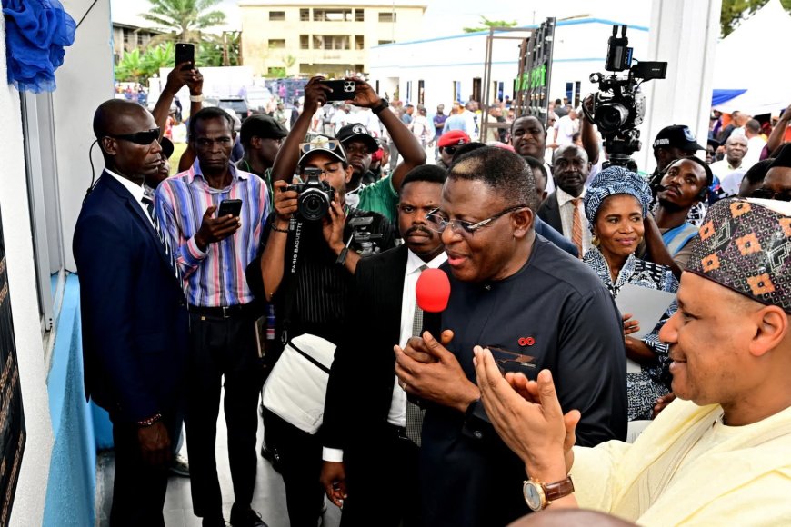 Gov Otu Reactivates Nigerian Chronicle, Unveils State of The Art Printing Press
