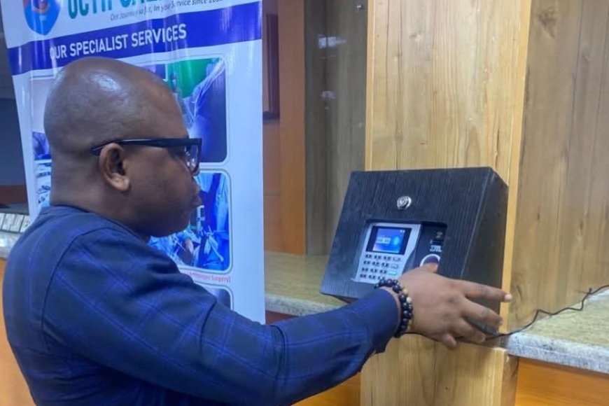 UCTH Rolls Out Biometric Click  in/Out System To Regulate Work Hours