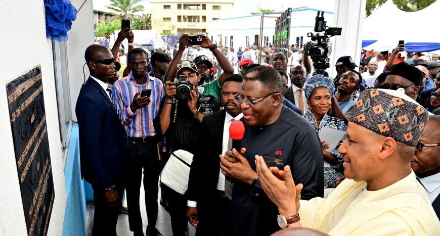 Gov Otu Reactivates Nigerian Chronicle, Unveils State of The Art Printing Press