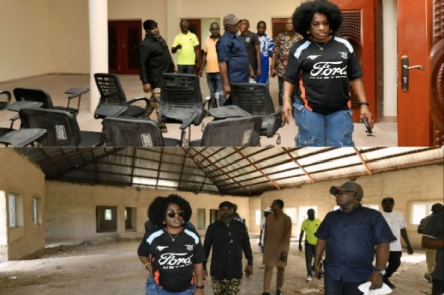 UNICROSS VC Inspects Ogoja Campus Projects, Assesses Infrastructure and Development Needs