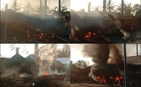 One Confirmed Dead in Tanker Explosion As Fire Spreads To Shops in Odukpani