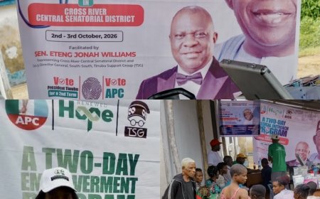 Eteng Williams Empowers 160 C’River Women with N16m, Offers Free Medical Care