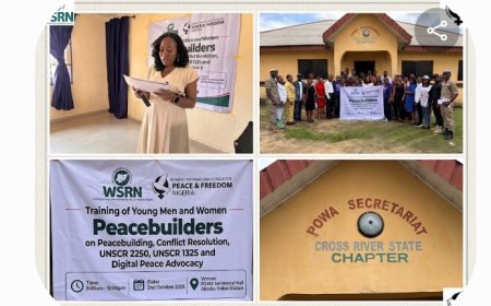 WSRN Trains Young Peacebuilders on Conflict Resolution