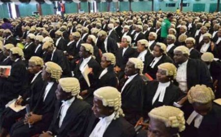 Former Ogoja NBA Chairman, Akomaye,, 67 Others Sworn-In as Senior Advocates...