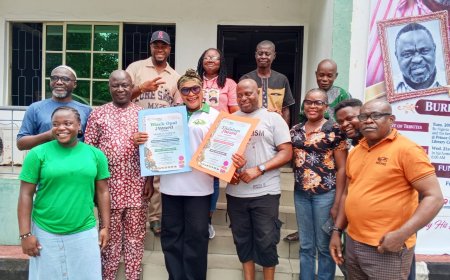 NUJ C'River Clinches Two Top Awards For Breast Cancer Advocacy