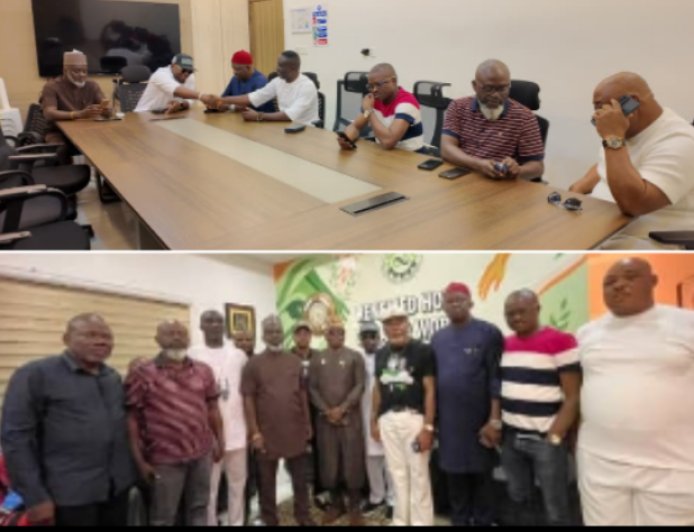 11 Aggrieved C' River Assembly Members Visit RTIFN National Office, Hold Strategic Meeting With Hon Egede