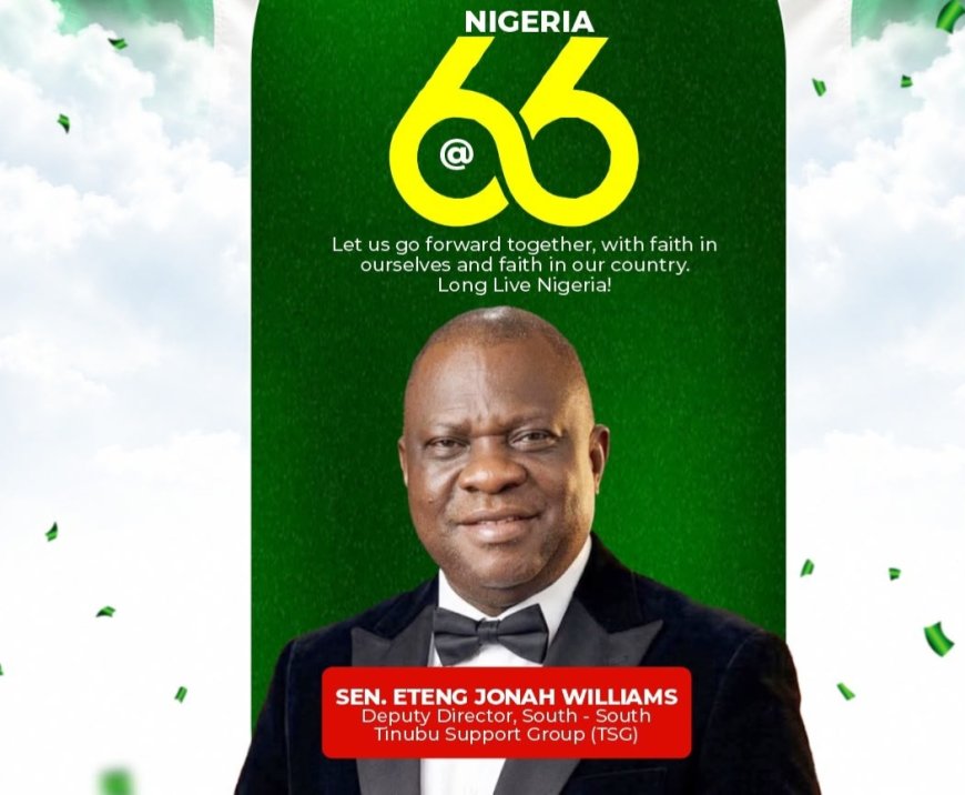 Nigeria @66: South-South Tinubu Support Group  Celebrates Nigeria,  Calls for Unity, Renewed Hope