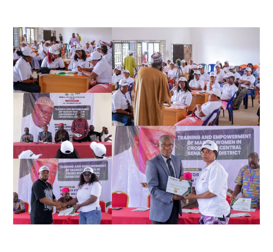 C' River: Eteng Empowers 160  Women With N100,000 Business Support ‎