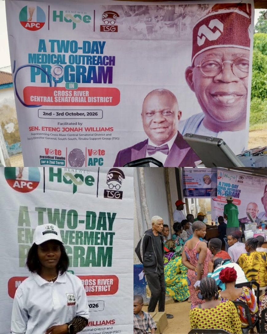 TSG: South-South Zonal Coordinator  Empowers 160 C’River Women with N16m, Offers Free Medical Care
