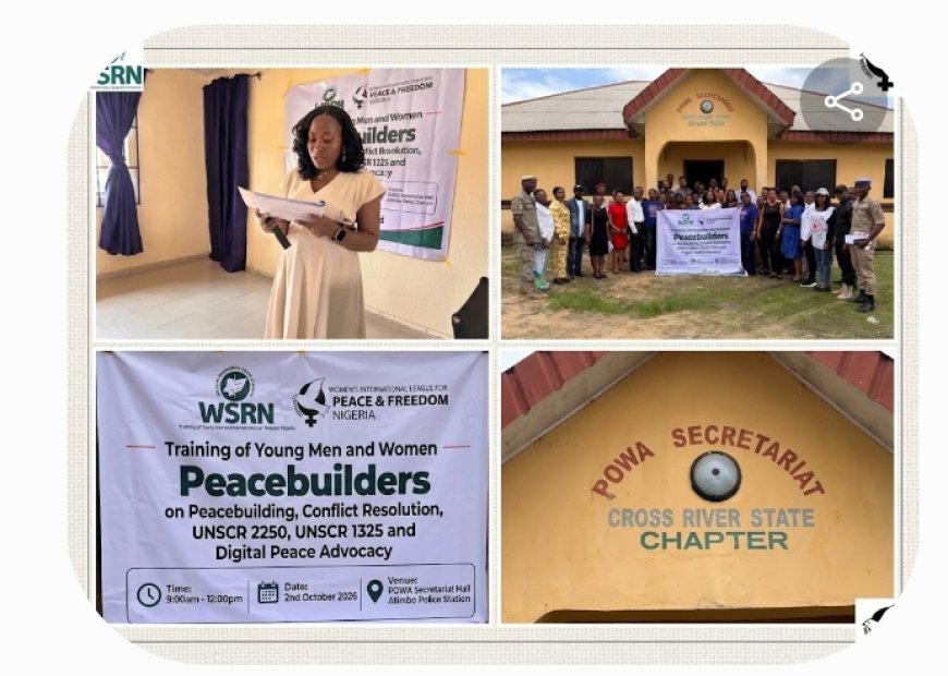 WSRN Trains Young Peacebuilders on Conflict Resolution