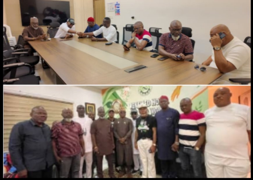 11 Aggrieved C' River Assembly Members Visit RTIFN National Office, Hold Strategic Meeting With Hon Egede