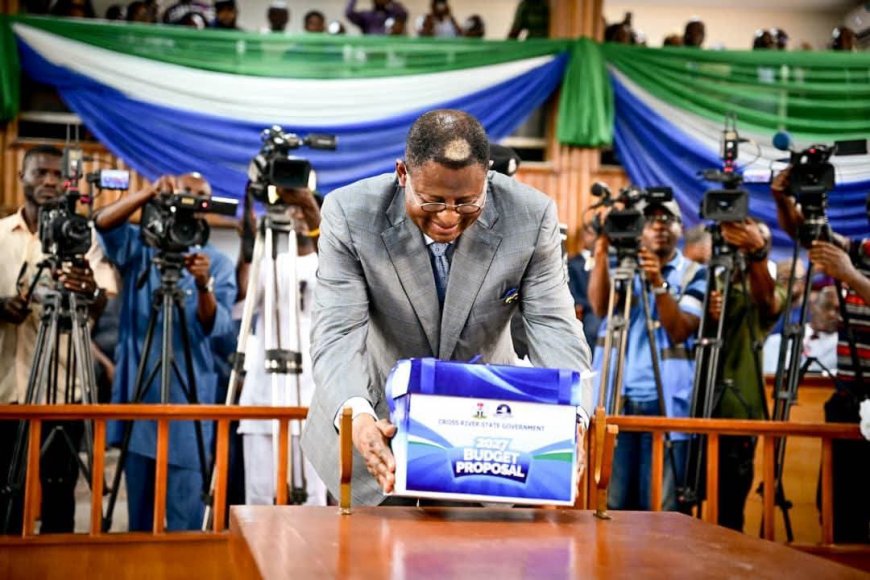 Otu Presents N987.8bn Budget of Consolidation, Earmarks N708bn For Capital Expenditure