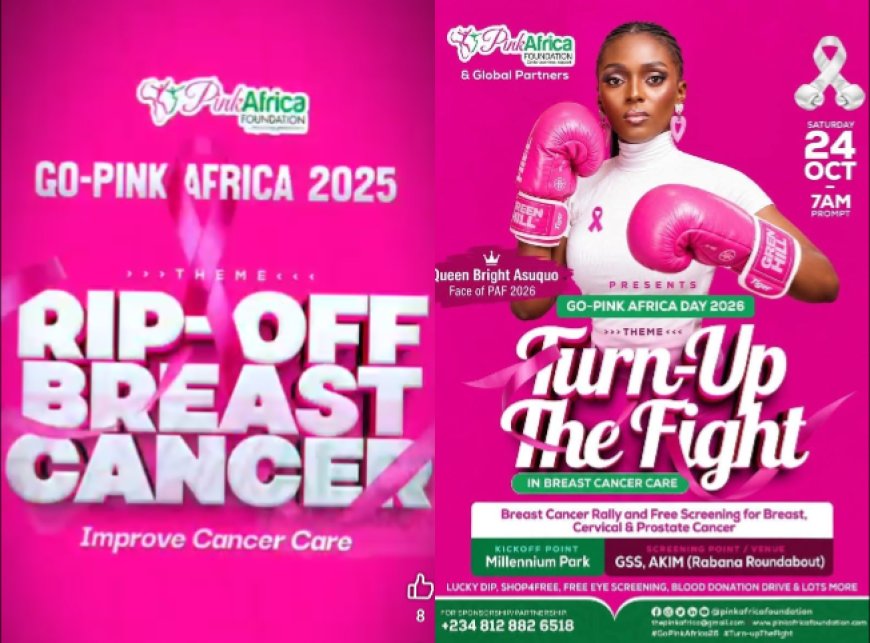 Pink Africa Foundation Takes Cancer Awareness, Free Screening to Communities