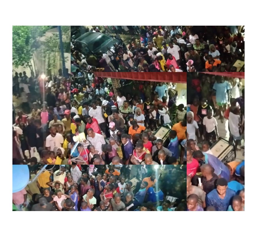 Hundreds Rally Behind Eteng, Hail His Performance Despite APC Return Ticket Setback